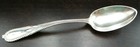 Ornate Antique German 800 Silver Designer Coffee   Tea Spoon  w Monogram  l 