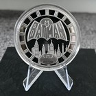 Dc Comics The Penguin  999 Silver Plated Coin In Capsule
