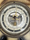 German Weather Station Carved Wood Black Forest Chalet Barometer Thermometer Vtg