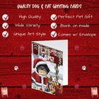 Dear Santa Mailbox Christmas Letter Lhasa Apso Dog Greeting Cards - Adorable    