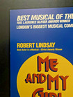 Me And My Girl Original Broadway Cast 14x22  Window Card 1986