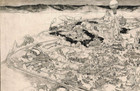 Disneyland Park Schematic Drawing Sketch Map 1955 Poster Print Non Glossy