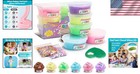 Creative Stress Relief Slime Pack For Kids - Vibrant Butter Slime In 6 Colors