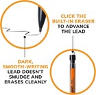 10-count Bic Xtra-smooth Mechanical Pencils With Erasers  Medium Point  0 7mm 