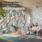 Window Privacy Film Decorative Static Stained Glass Cling Tint Sticker For Home