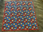 Handmade Thomas The Train Blanket With Red Trim  55 X 55 Inches