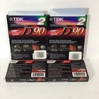 6 Tdk  4  D90  2  D60 Blank Audio Cassette Tapes High Output Ieci type I