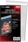 Crystal Clear Resealable Graded Card Sleeves - 100 Pack  3 75x5 75    Protection