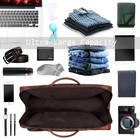 Oversized Travel Duffel Bag  Waterproof Leather Weekend Bag Gym Sports Overni   