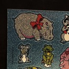 Vintage Agc American Greetings Sparkler Glitter Sticker Sheet - Super Rare   Htf