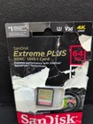 Sandisk Extreme Plus 64gb Sdxc Uhs-i Memory Card Sdsdxw2-064g-ancin