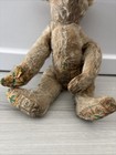 Grandfathers Antique Steiff Teddy Bear   Button In Ear 12    Vintage Mohair 1900   s
