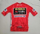 Sepp Kuss Signed 2023 Vuelta A Espana Red Cycling Jersey Team Jumbo Visma  proof