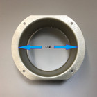 Gutter Outlet Tube - Downspout Tube - 3 3 8  Round