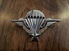 French Military Jump Wings Badge Paratrooper 2 7 8  Double Post Metal Pin 