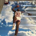Vintage Michael Air Jordan Nike 1992 Chicago Bulls Sky Jump Poster  23   x34    Used
