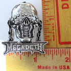 Megadeth Pin Vintage Collectible Old Rock Band Music Memorabilia Pinback