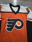 80s Authentic Game Worn Jeff Chychrun Flyers Jersey Gamer Ccm Koho 