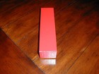 1 New Red Cardboard Storage Box 2x2x9 For 2x2 Coin Holders Flips   2025 P D Cent