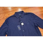 New Polo Ralph Lauren Knit Dress Shirt Button Down Mens 2xl Blue Pony Casual