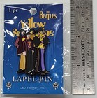 The Beatles Enamel Lapel Pin Yellow Submarine Badge