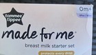 Tomme Tippee Made For Me Breast Milk Starter Set  New  