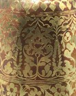 Antique Mughal  india  Bronze Hookah Base Copper Inlaid 18th Century