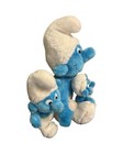 Vintage 3 Peyo Smurfs Stuffed Plush Wallace Berrie   Smurf 80   81     