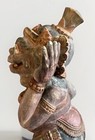 Hand-carved Balinese Wood Statue     Mythical Guardian Figure  Traditional Art 