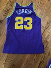 1993-94 Tyrone Ty Corbin Game Worn Used Utah Jazz Jersey   Shorts