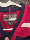 Nike Team Usa Hockey Jersey Xl Red Blue White Colorblock Style