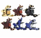 Dragonhawk Complete Tattoo Kit 6pcs Tattoo Machines Inks Power Supply