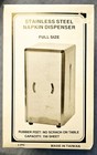 Tablecraft 221 S s Full-size Double Sided Napkin Dispenser Vintage Retro Dinner