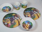 Vintage 1991 Mcdonalds Ronald Mcdonald Plastic Collectable Plate Bowl Cup 2 Sets