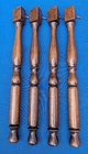 Vintage Set Of 4 Salvaged Solid Cherry Turned Farmhouse Table Legs 29 3 4  Long