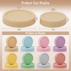 16 Pack Mason Jar Lids - 8 Wide Mouth   8 Regular Mouth Jar Lids  Leak Proof Can