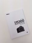 Nikon D5300 Instruction Owners Manual D5300 Book New