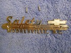 Nos Original 1950s 1960s Chevy Dealership Name Plate Badge Safety Chevrolet Kool
