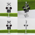 Evemodel Ho Scale Railroad Crossing Signal 4-leds With Flash Circuit Board