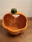 Vintage Halloween Decor Ceramic Jack O Lantern Candle Holder