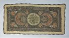 Antique Mid-19th C  Ottoman Gold Metallic Thread Embroidered Tablecloth C  1870s