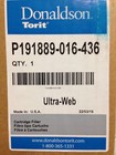 Donaldson Torit P191889-016-436 Dfo Ultra-web Dust Collector Cartridge Filter