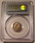 Australia George V 1936 Silver 3 Pence Ms62 Pcgs