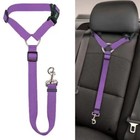1 Pack Dog Seat Belt Adjustable Dog Car Seatbelts Pet Vehicle Safety Harnesses 