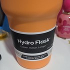 Hydro Flask Wide Mouth Travel Bottle Flex Straw Cap 32 Oz Stainless Orange