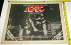 Ac dc Rare Vintage Uk Concert Dates Ad Advert 1976 High Voltage Bon Scott Angus