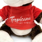 Tropicana Las Vegas Casino Plush Monkey Stuffed Animal Souvenir 2002 Rare