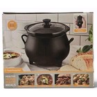 Toastmaster 4 Qt Black Cauldron Slow Cooker Removable Glass Lid Halloween New