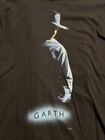 Vintage Garth Brooks T-shirt Men   s Large 90s Country Concert Tee Black Retro