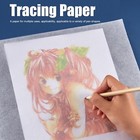 Tracing Paper Roll  White High Transparency Pattern Translucent 